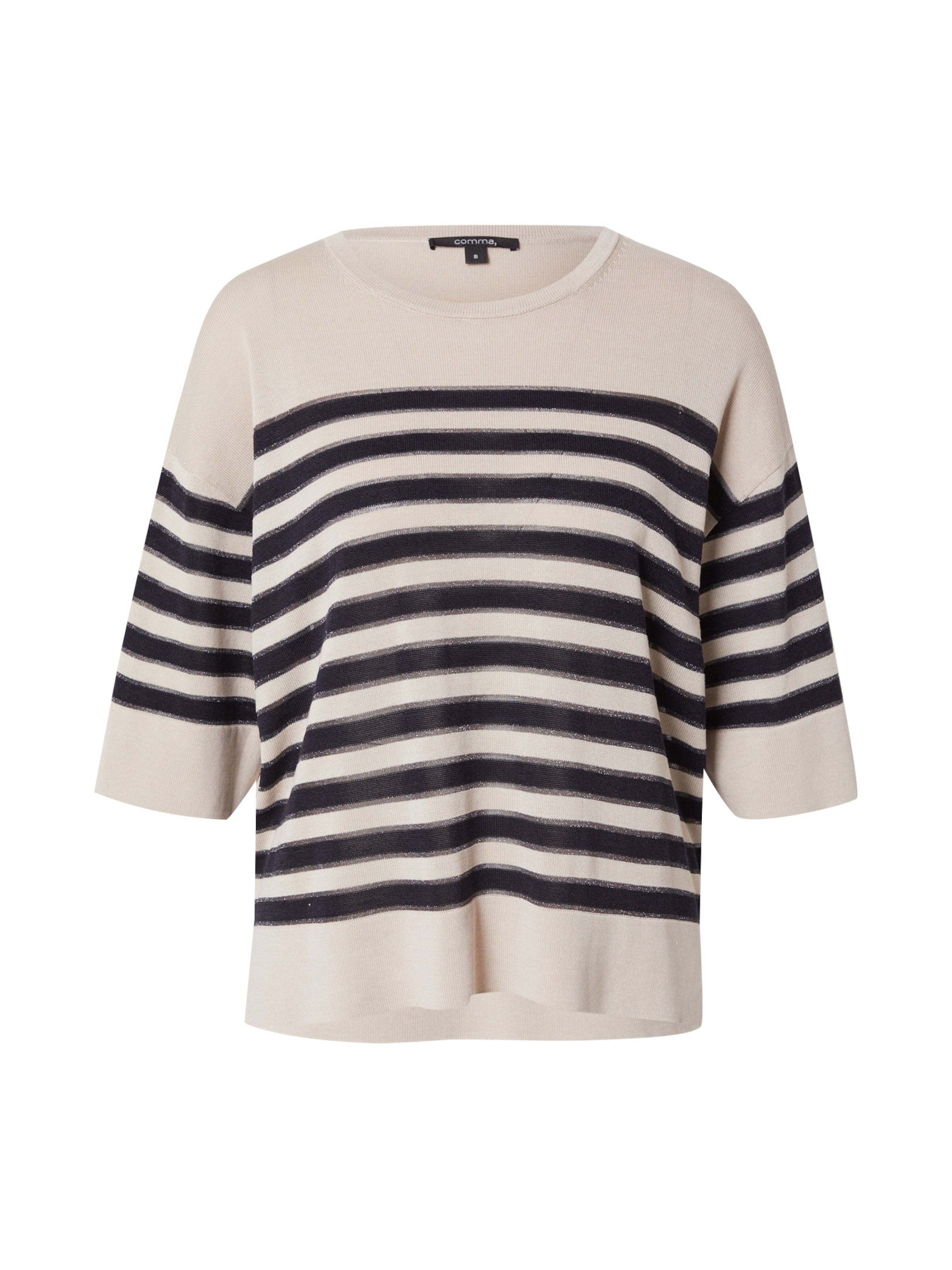 Pull-over COMMA en beige : devant