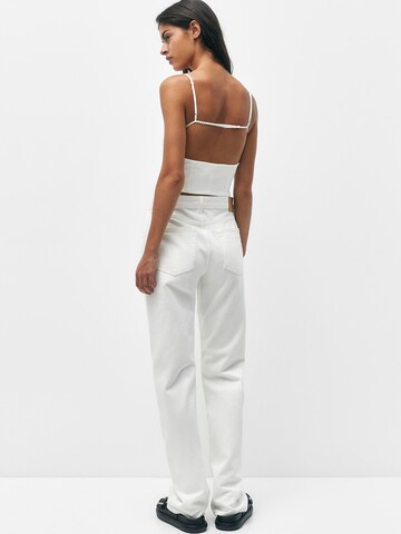 Haut Pull&Bear en blanc