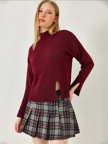 Pull-over 'Pullover' Bianco Lucci en rouge : devant