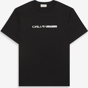 T-Shirt '20S' Calvin Klein Jeans en noir : devant