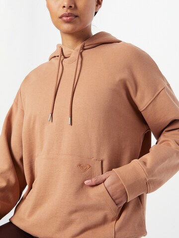 ROXY Athletic Sweatshirt 'ENERGY' in Brown