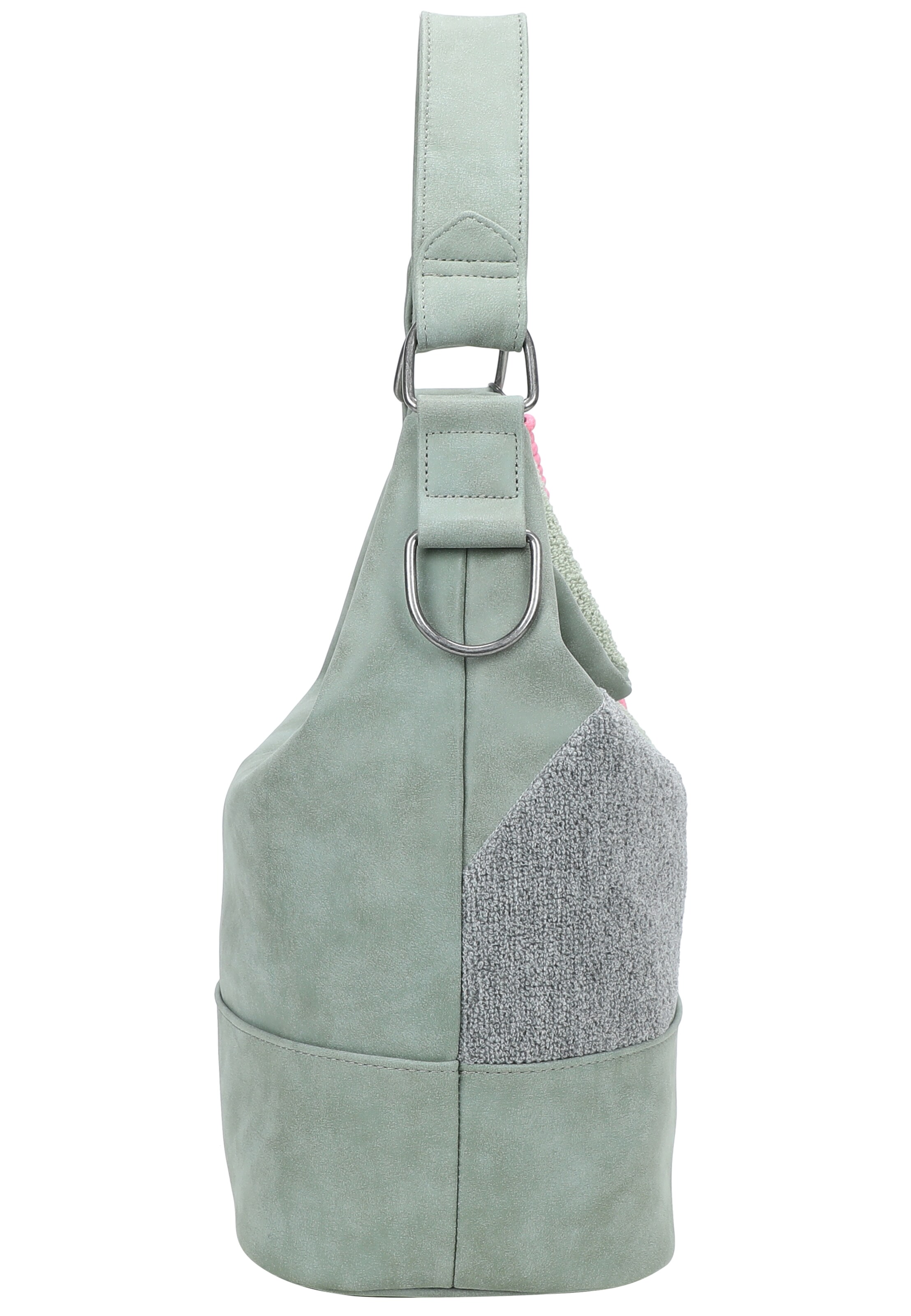 Sac bandoulière 'Olga Limited Happy Flocked Jive' Fritzi aus Preußen en vert