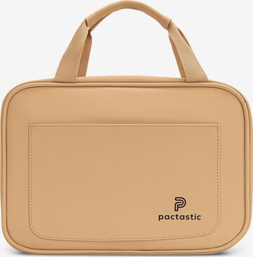 Pactastic Toiletry Bag 'Urban Collection' in Brown: front