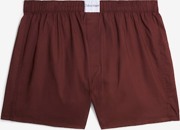 Calvin Klein Underwear Boxer shorts 'Pure Cotton' in Brown: front
