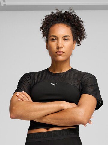 PUMA Funkčné tričko - Čierna: predná strana