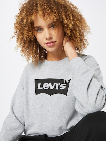 Sweat-shirt 'Graphic Standard Crew' LEVI'S ® en gris