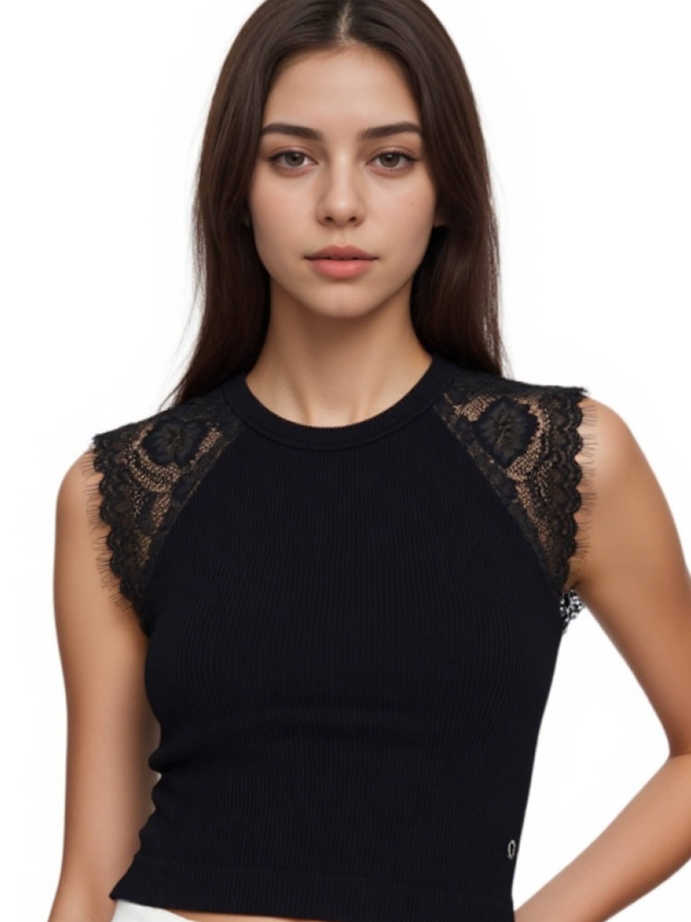 T-shirt 'Millie' GUESS en noir