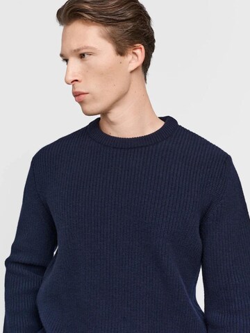 SANVT Pullover 'The Heavy Merino Sweater'‌‌ in Blau