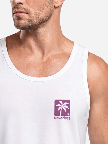 Neverless Shirt 'Golden Hours' in White