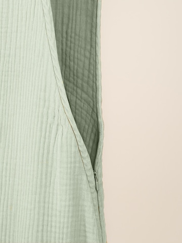 PAPATE - Saco de dormir 'Organic Cotton Summer Sleeping Bag' en verde