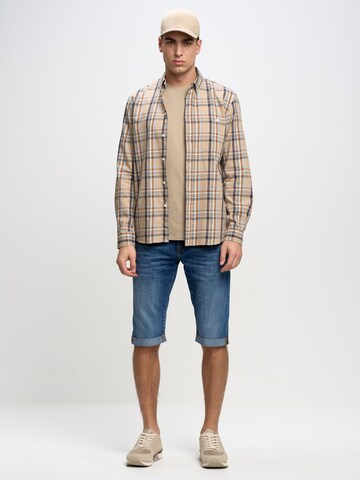 BIG STAR Regular Shorts 'Conner' in Blau