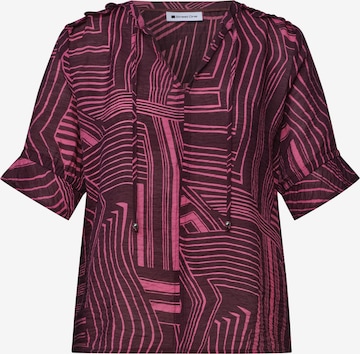 Camicia da donna di STREET ONE in rosso: frontale