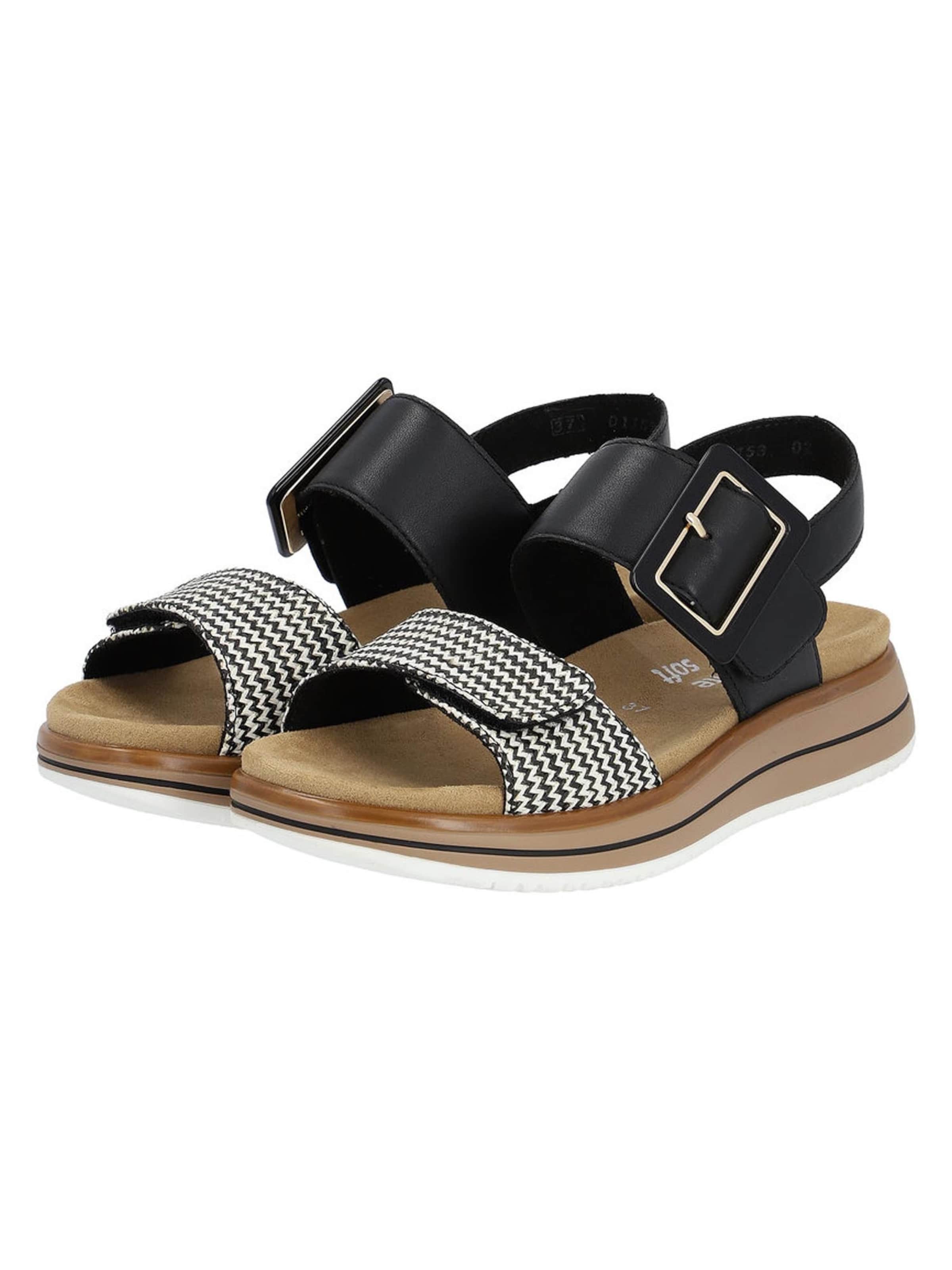 REMONTE Sandals 'Basic' in Black