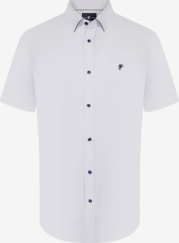 DENIM CULTURE Regular fit Button Up Shirt 'UGO' in Blue