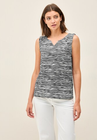 CECIL Top in Grau: Vorderseite