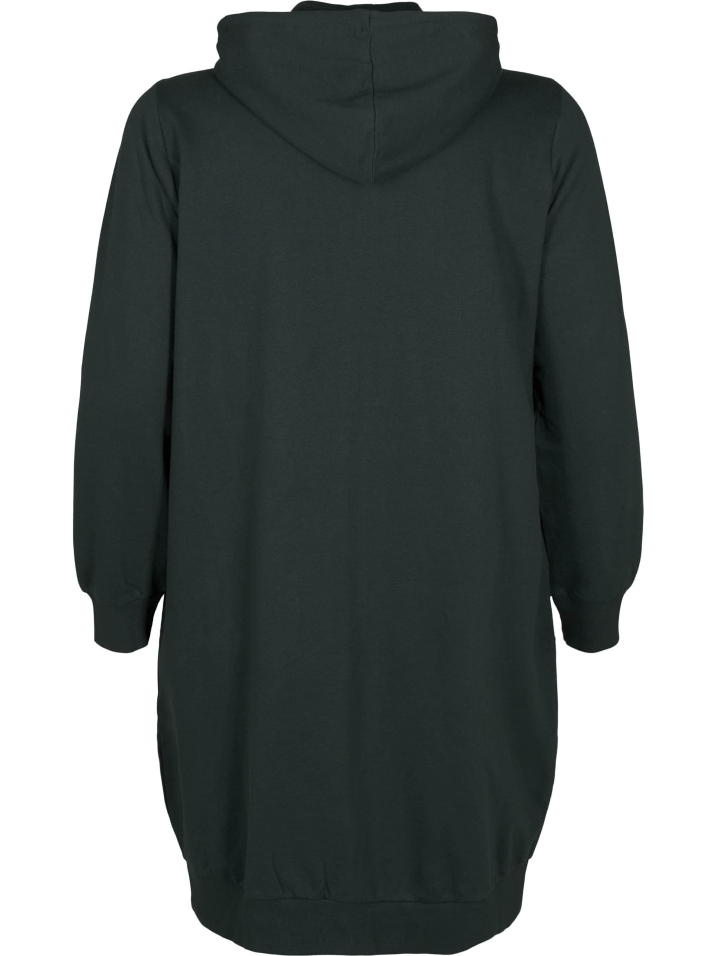 Zizzi - Casaco em moletão 'VSHELLY' em verde