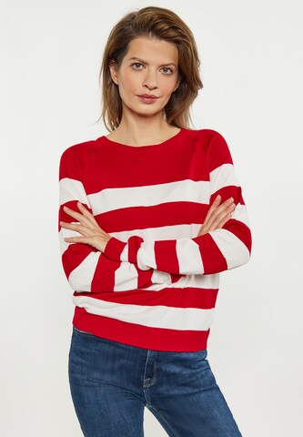 usha BLUE LABEL Pullover in Rot: predná strana