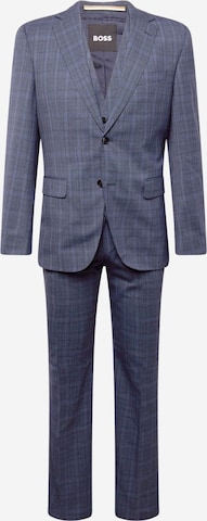 BOSS Black Regular Suit 'Jeckson' in Blue: front