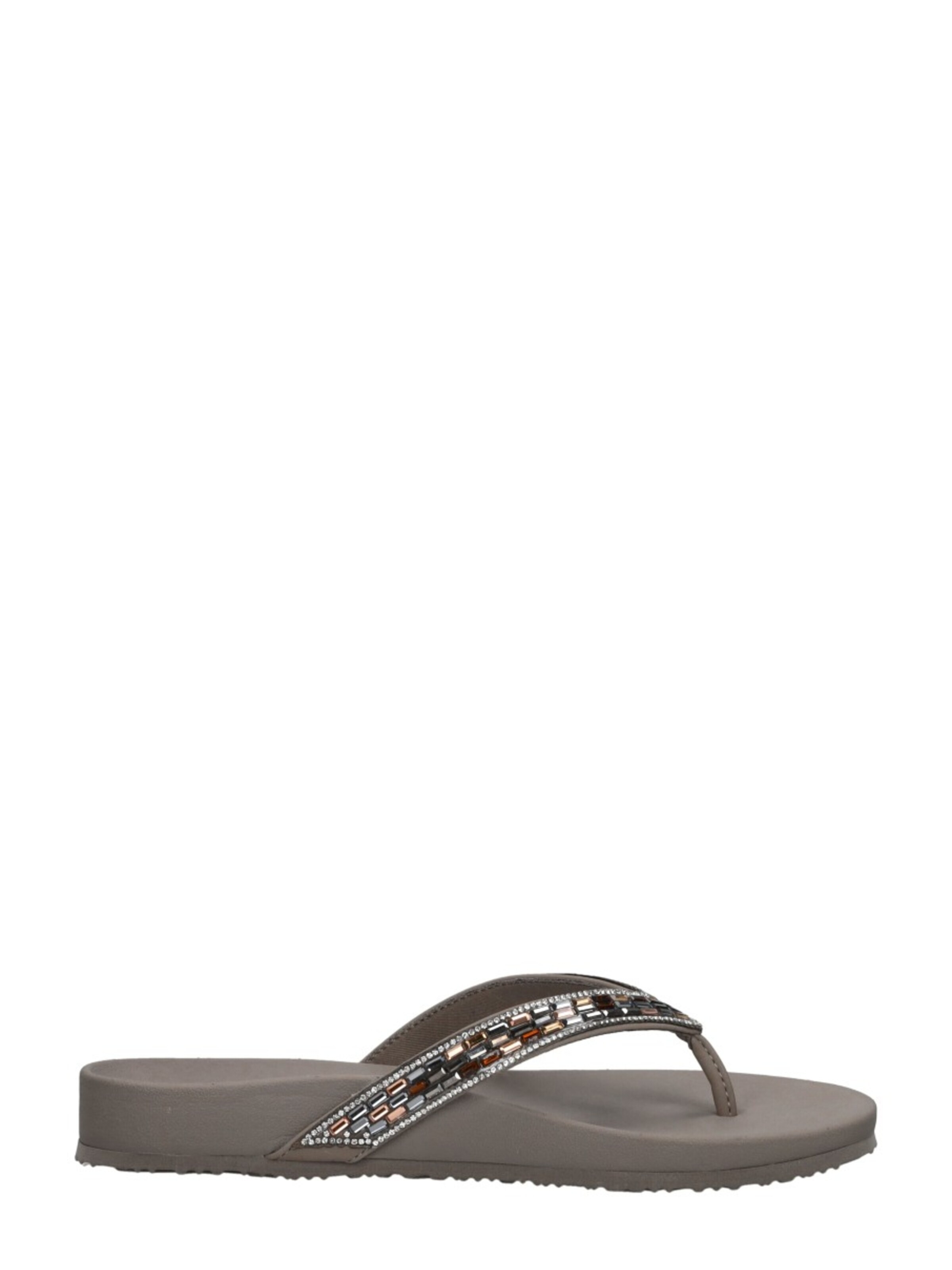 SKECHERS Teenslipper 'Arch Fit Meditation' in Grijs