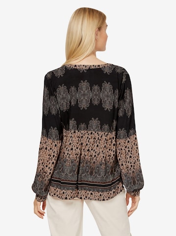 Linea Tesini by heine Blouse in Zwart