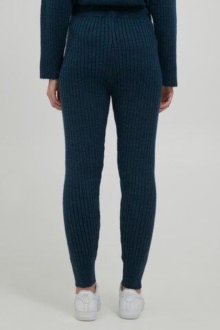 b.young Slimfit Stoffhose 'BYNASIKA' in Blau