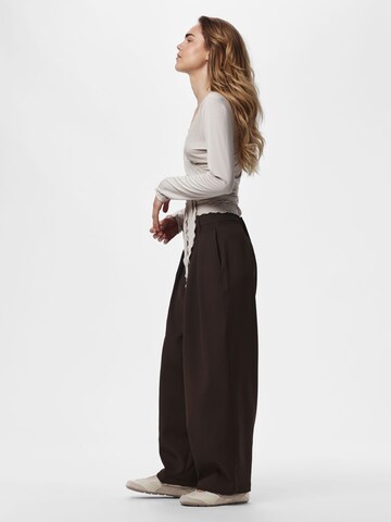 PIECES Shirt 'PCBarbera Roya' in Beige
