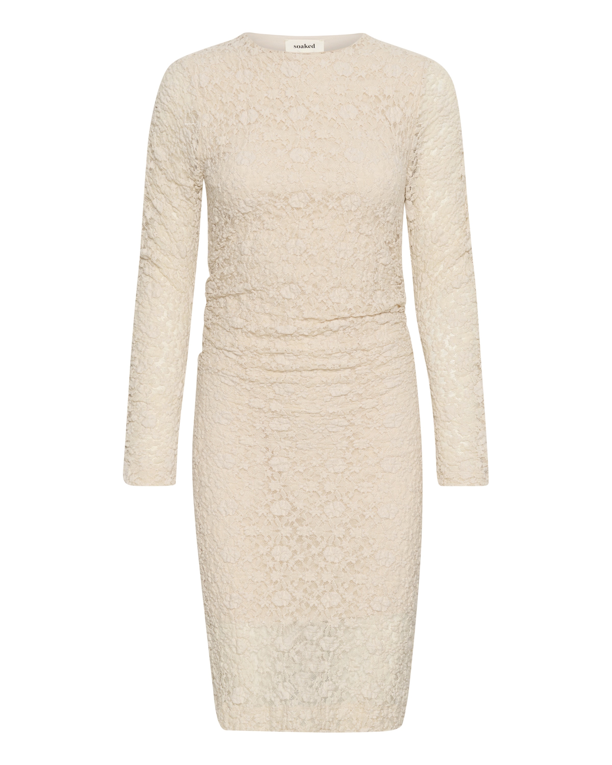 SOAKED IN LUXURY - Vestido 'SLMaleve' en beige: frente