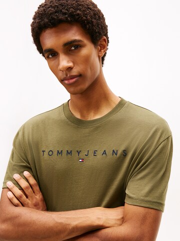 Tommy Jeans T-Shirt in Grün