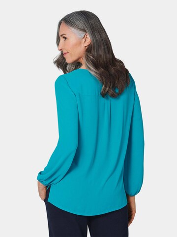 Goldner Blouse in Blauw