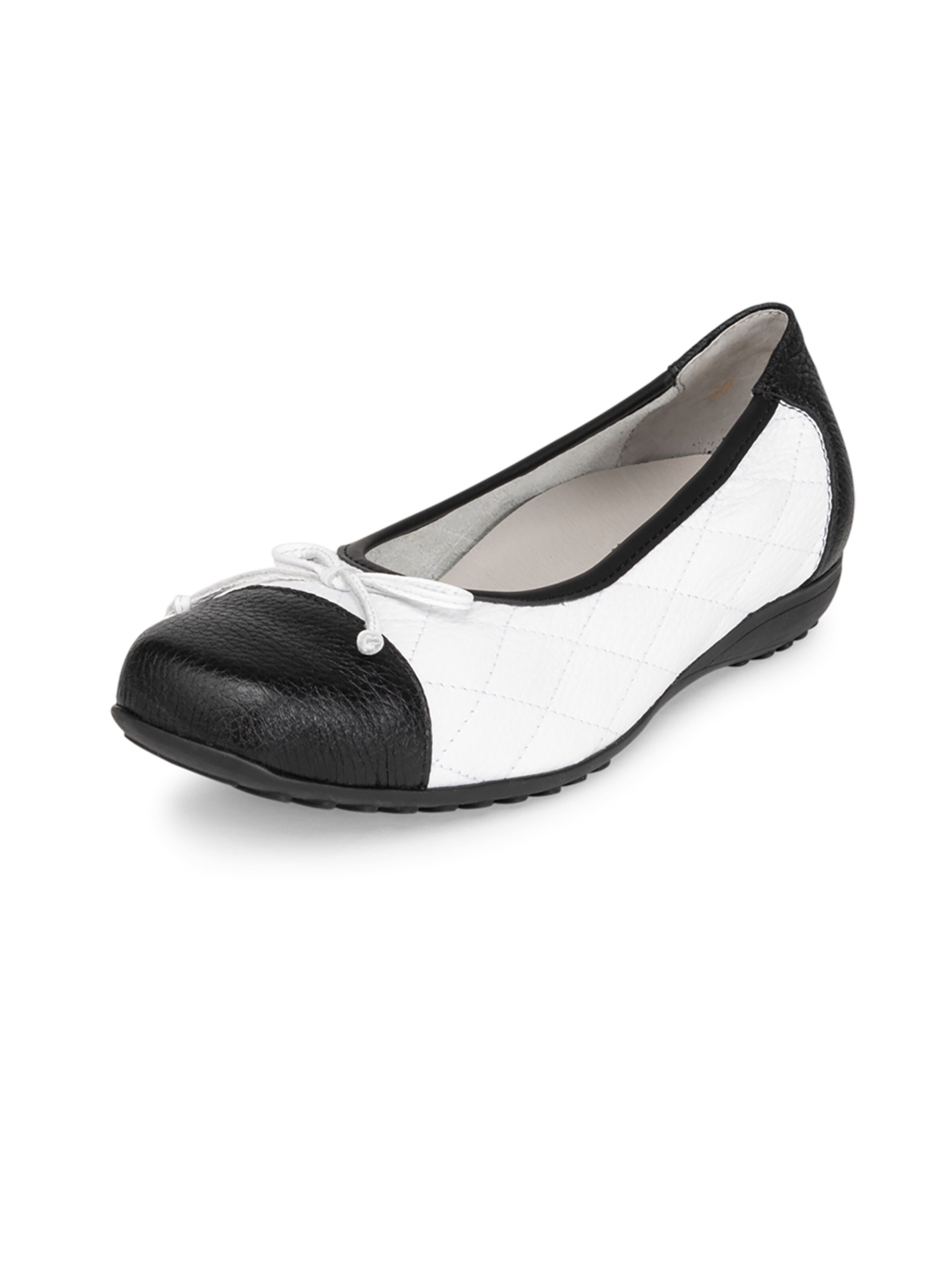 Ballerina di VITAFORM in bianco: frontale