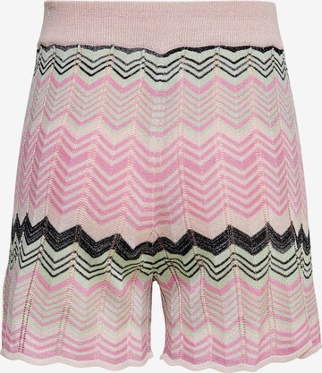 ONLY Regular Shorts 'Anica' in Pink