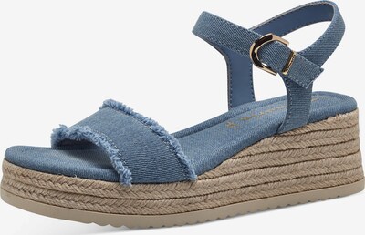 Sandale Tamaris pe albastru denim, Vizualizare produs