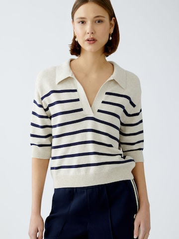 OUI Sweater in White: front