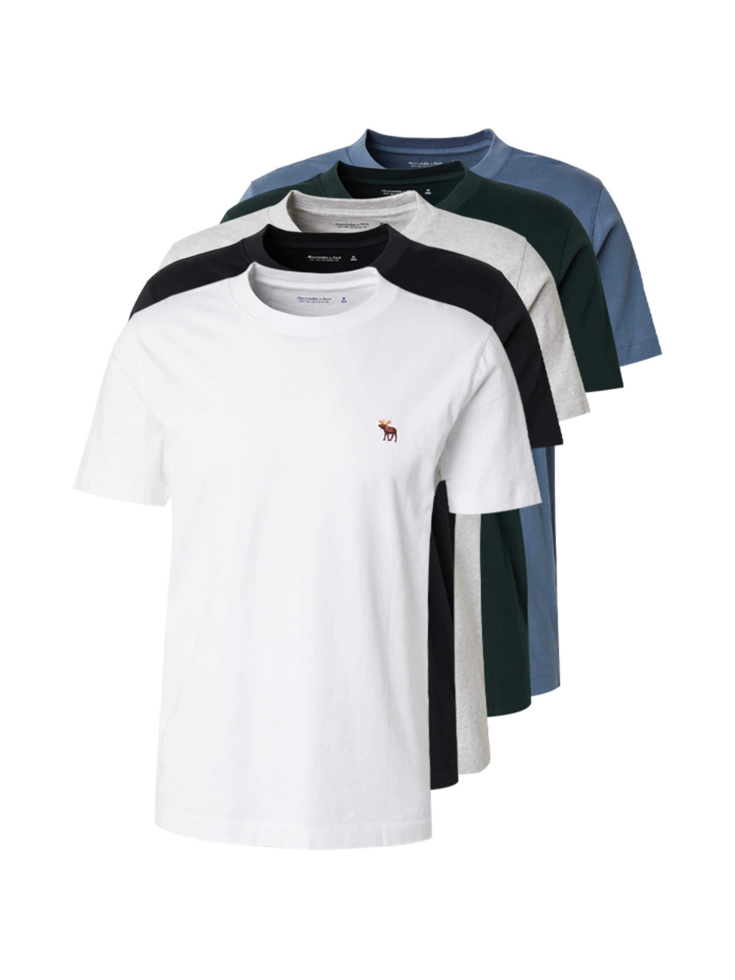 Abercrombie & Fitch Tričko - Zmiešané farby: predná strana