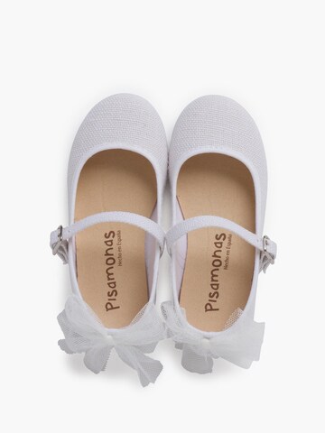 Ballerines Pisamonas en blanc