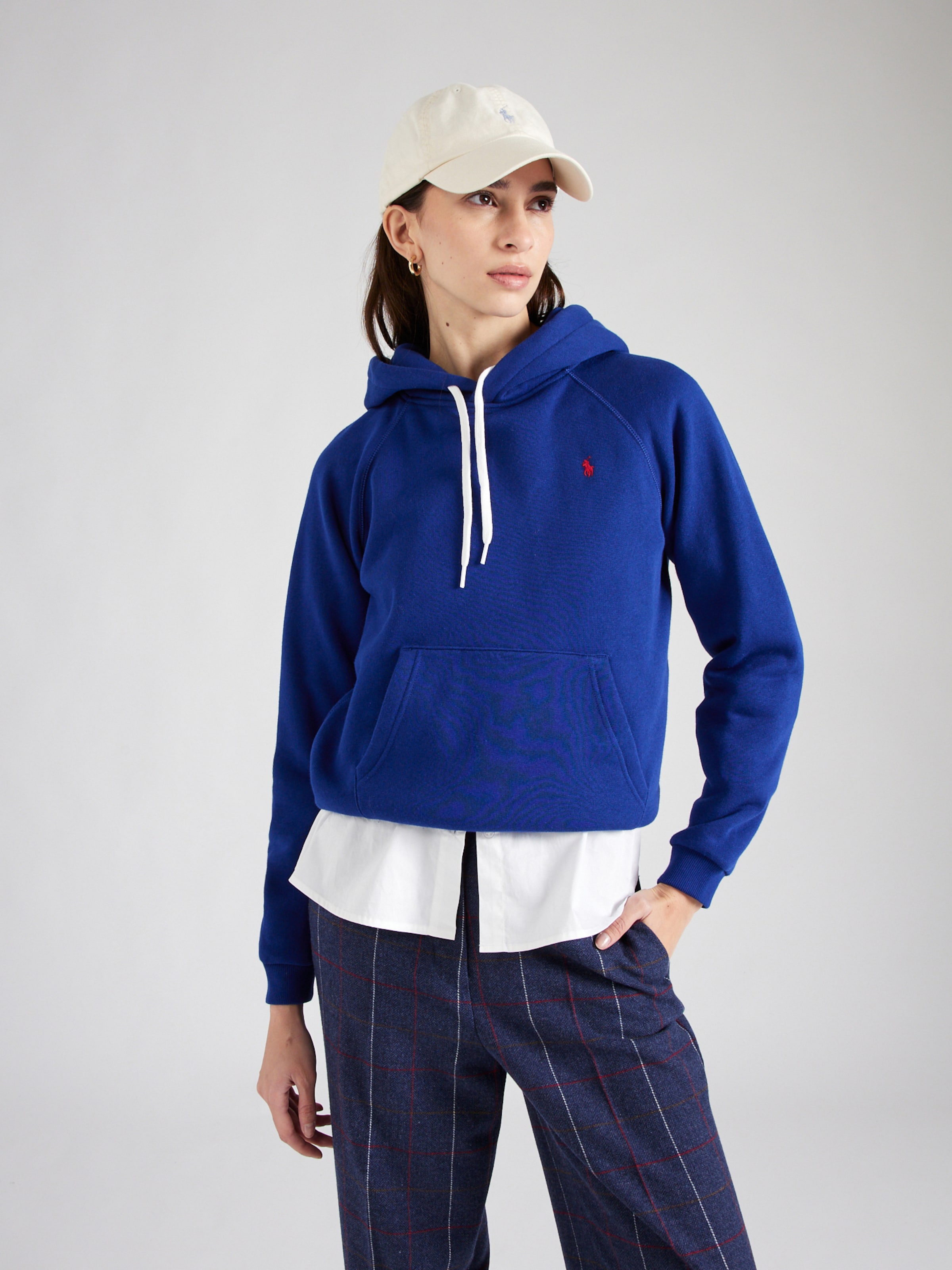 Royal blue polo shop hoodie
