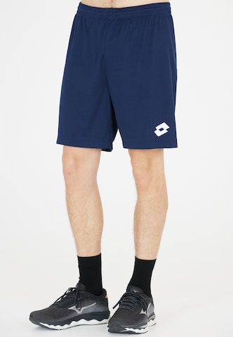 LOTTO Regular Trainingsshorts 'Elite' in Blau: Vorderseite