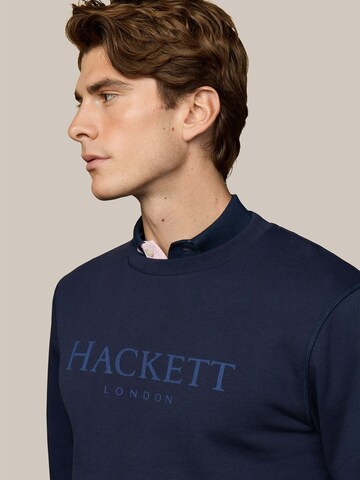 Felpa ' HERITAGE ESS CREW ' di Hackett London in blu