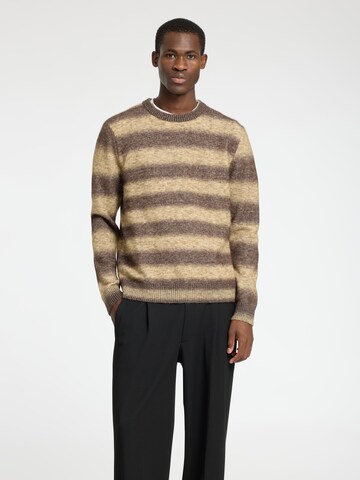 SELECTED HOMME Pulóver 'SLHRai' - bézs: elől