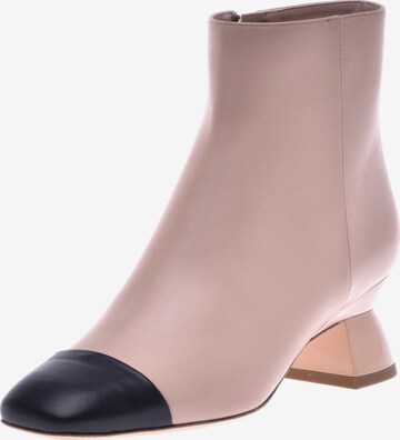 Bottines Baldinini en beige : devant