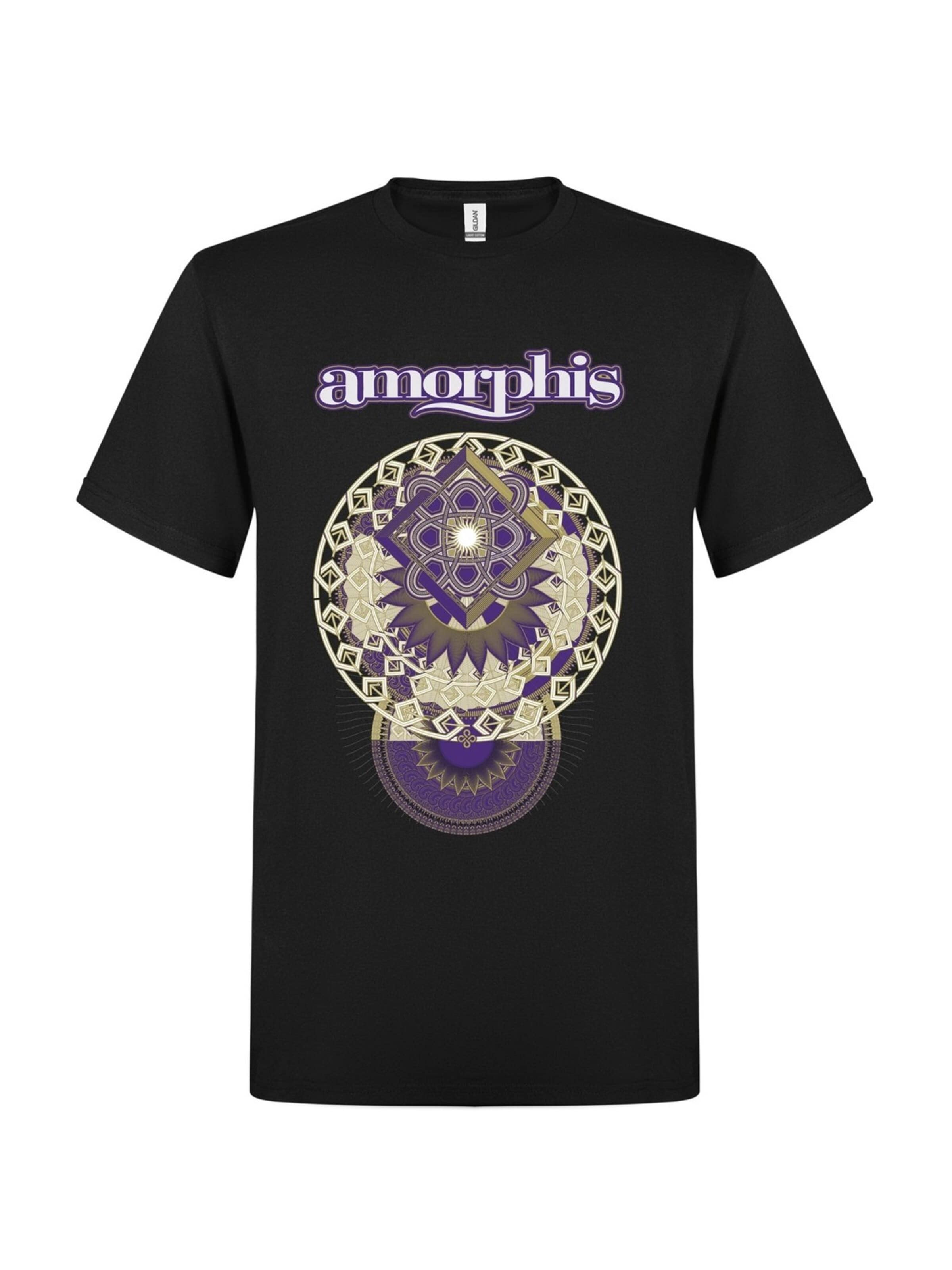Amorphis Shirt 'Amorphis New Halo' in Black: front