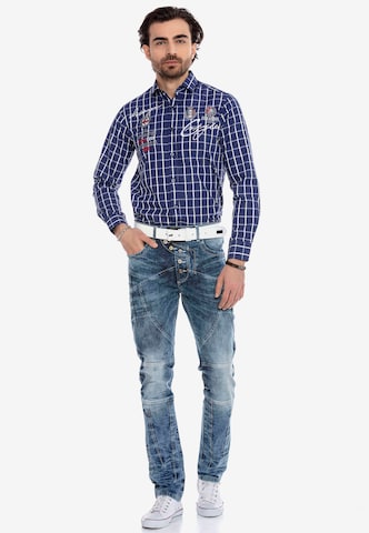 CIPO & BAXX Regular Jeans in Blau