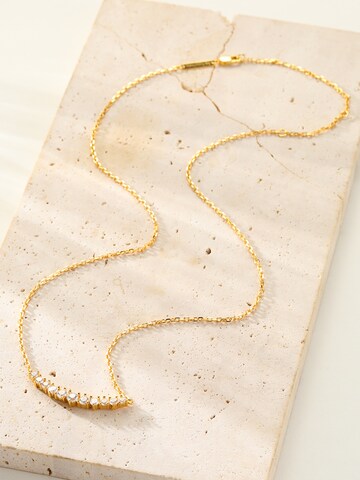Hey Happiness Kette 'Tennis Glow' in Gold