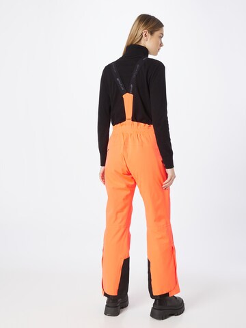 Whistler Regular Workout Pants 'Yarra' in Orange