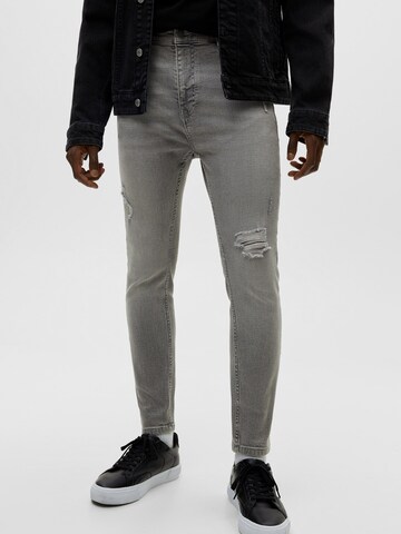 Pull&Bear Regular Jeans in Grau