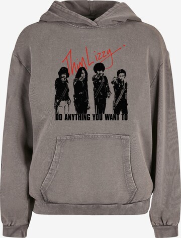 Sweat-shirt 'Lizzy - Do Anything' Merchcode en gris : devant