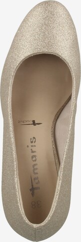 TAMARIS - Zapatos con plataforma en oro