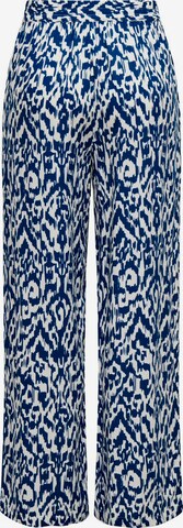 JDY Regular Trousers 'BORA TRAVIS' in Blue