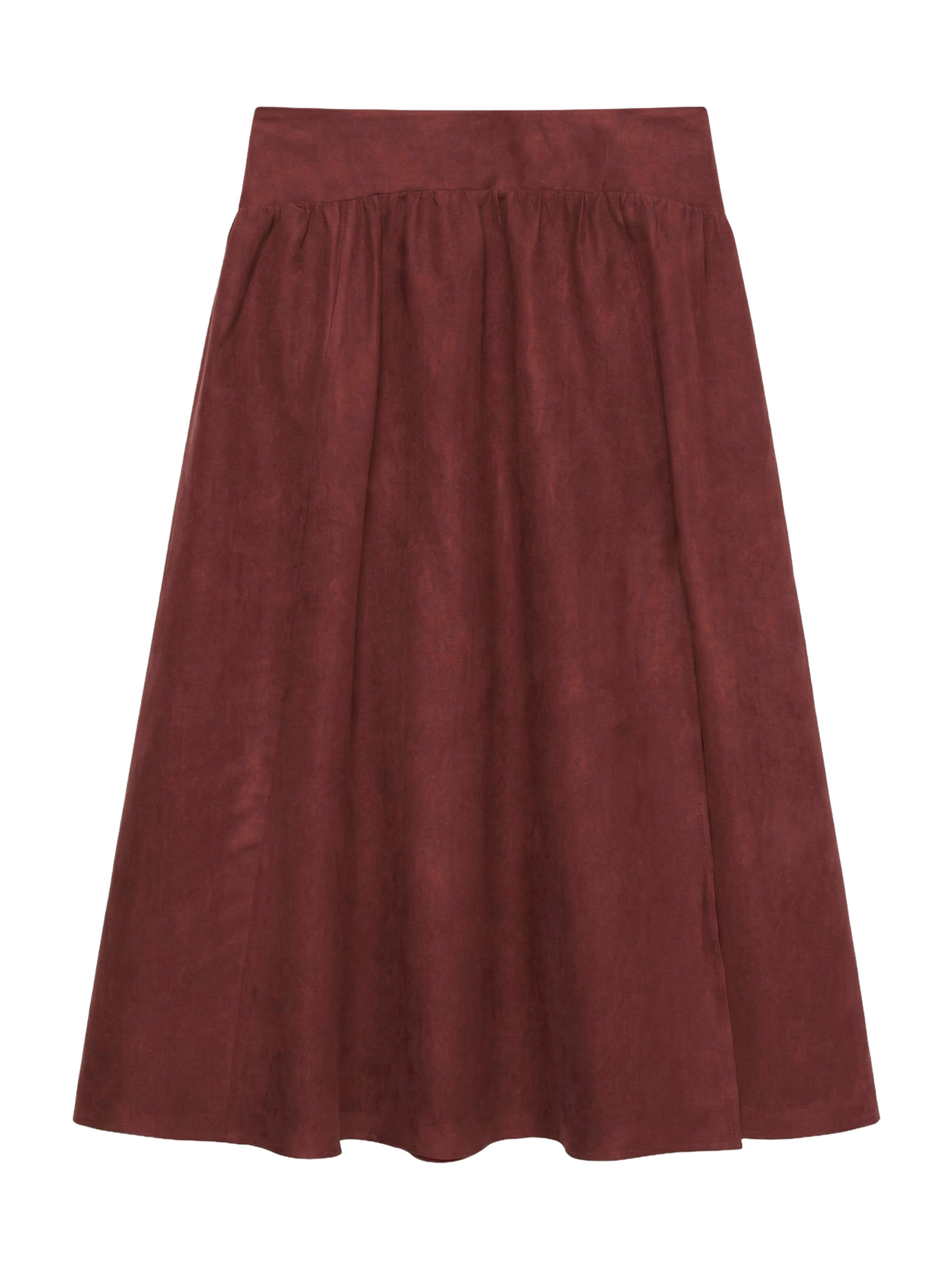 VERO MODA Rock 'VMKATHY LEAH' in 34 in kastanienbraun, Produktansicht