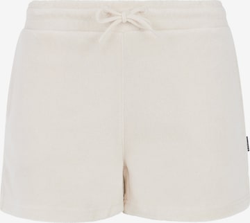 PROTEST Pants 'PRTTribe' in White: front